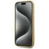 Karl Lagerfeld Wrinkled Metal Signature iPhone 15 Case - Gold