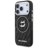 Karl Lagerfeld IML Choupette Head Logo MagSafe Case für iPhone 17 Pro - Schwarz