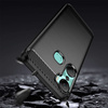Carbon Case etui do Infinix Hot 12 Pro elastyczny silikonowy karbonowy pokrowiec czarne