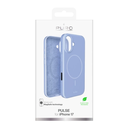 Puro Pulse iPhone 17 polycarbonate protective case - blue