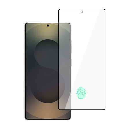 Hartowane szkło Tel Protect 10X Privacy Titanium do Samsung Galaxy S25 Ultra (with fingerprint unlock)