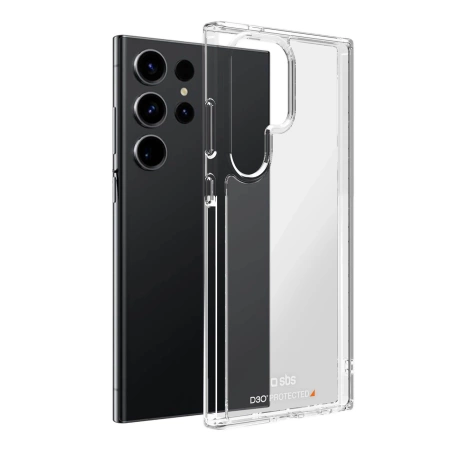 SBS D3O Hülle für Samsung Galaxy S24 Ultra - transparent