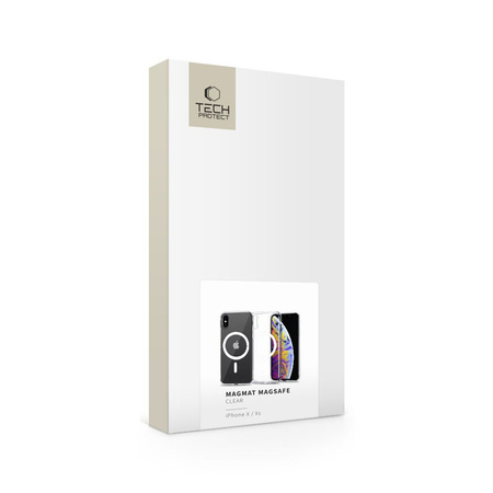 Case IPHONE X / XS Tech-Protect Magmat MagSafe transparent