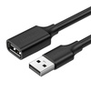 Ugreen kabel przewód przejściówka USB (żeński) - USB (męski) 2m czarny (10316)