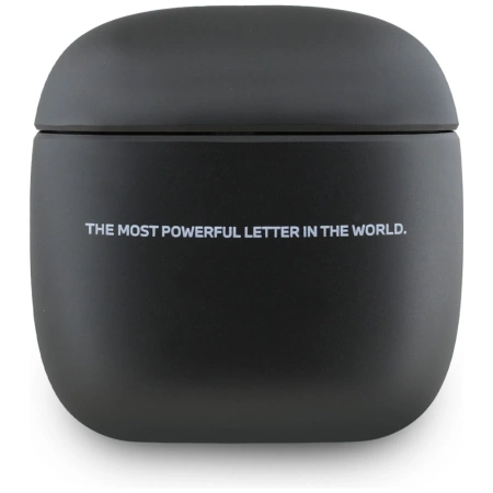 BMW M Metal M Logo Print ANC-ENC TWS Bluetooth Headphones - Black