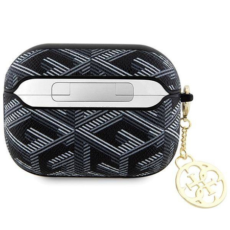 Oryginalne Etui APPLE AIRPODS PRO 2 Guess GCube Charm (GUAP2PGCE4CK) czarne
