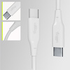 Allity kabel AUC-02 USB-C - USB-C 2,0 m 100W biały