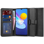 Schutzhülle VIVO Y72 5G Tech-Protect Wallet schwarz