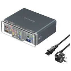 Stacja ładująca 4smarts Lucid 300W        z trybem DIY szary