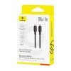 Kabel Baseus Silky Series 100W USB-C - USB-C 1m - czarny