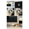 Baseus Lite Series multifunctional HUB USB Type C - 2 x USB 3.0 / USB Type C PD / HDMI 1,4 / SD / TF black (WKQX050101)