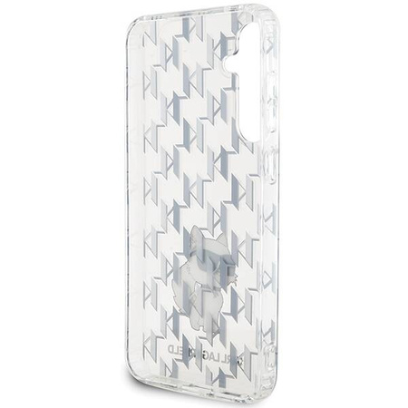 Karl Lagerfeld nakładka do Samsung S23 FE KLHCS23FEHNCMKLT KARL HC IML C MONOGRAM transparentna