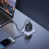 Baseus Cube Pro 65W GaN-Ladegerät 2x USB-C USB-A - Schwarz