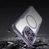 Leading Series MagSafe Silikonhülle für iPhone 16 Pro Max – Lila