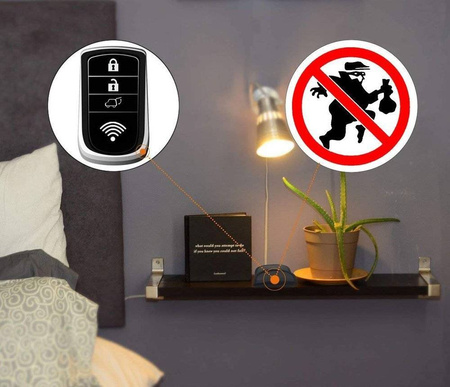 Etui antykradzieżowe na klucze samochodowe blokujące fale radiowe Faraday Box klatka Faradaya 14 cm z 10 cm czarny