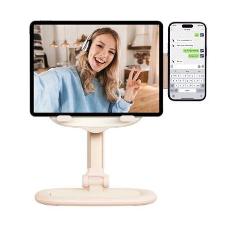 Baseus Seashell Series verstellbarer Tablet-/Telefonständer – Pink
