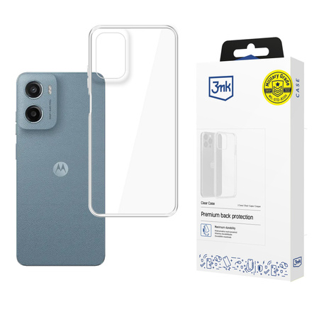 Motorola Moto G05/E15 G4 - 3mk Clear Case