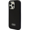 Audi Silicone Case for iPhone 15 Pro Max - black
