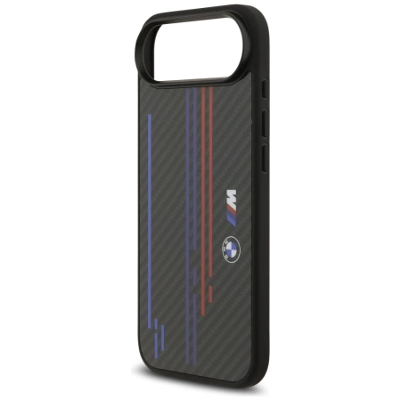 Etui BMW M Kevlar Lines & Logo MagSafe na iPhone Air - czarne