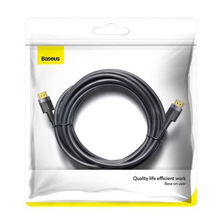 Kabel HDMI 2.0 Baseus Cafule, 4K, 3D, 5m (czarno-szary)