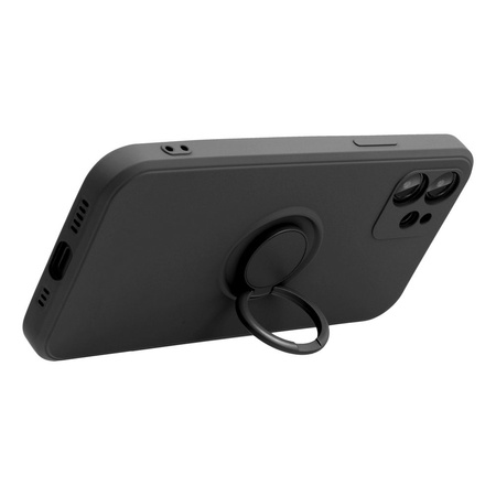 Futerał SILICONE RING do IPHONE 16e (SE 4 2025) czarny