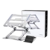 Wozinsky WRS-CPY75DSS Laptop- und Tablet-Ständer aus Aluminium + kostenloser Smartphone-Ständer – Silber