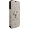Etui Guess Book 4G Metal Logo na iPhone 17 Pro - różowe