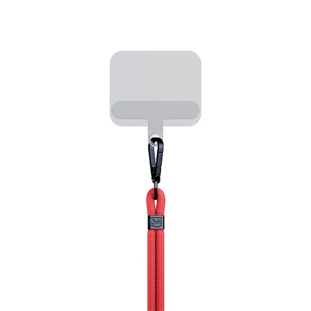 3MK EasyClip Red (black) Smycz do telefonu