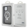 Etui Karl Lagerfeld Ring Stand Karl&Choupettte MagSafe do iPhone 15 Plus - czarne