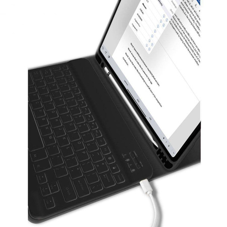 Schutzhülle IPAD 10.9 2022 Tech-Protect SC Pen + Keyboard schwarz
