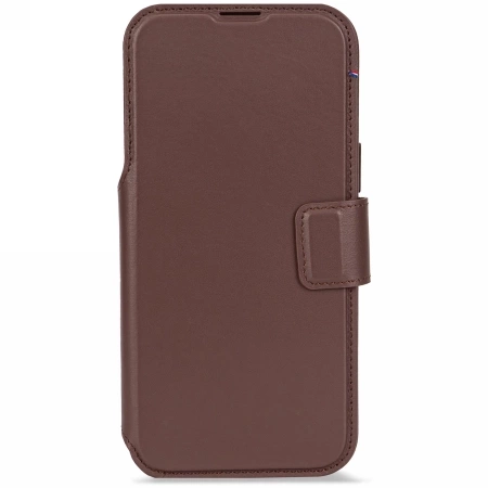 Etui Decoded Leather Backcover z MagSafe na iPhone 17 Pro Max - szara