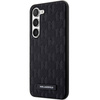 Oryginalne Etui KARL LAGERFELD hardcase Saffiano Mono Metal Logo KLHCS24SSAKLHPK do Samsung Galaxy S24 czarny