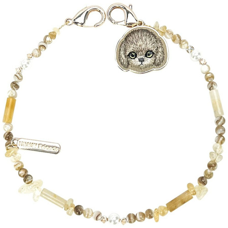 Zawieszka na torebkę handstrap Nimmy     Magnetic fashion brązowy