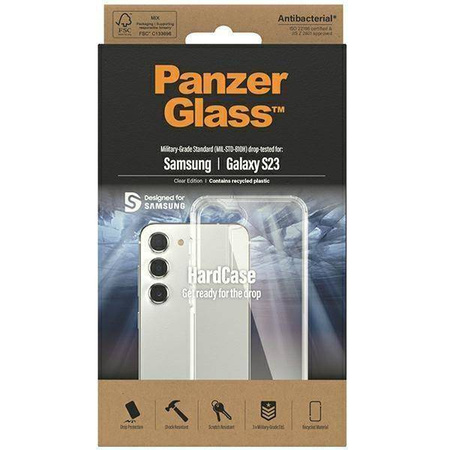 Schutzhülle SAMSUNG GALAXY S23 PanzerGlass ClearCase (0433) Clear transparent