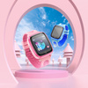 HOCO smartwatch dla dzieci z funkcją rozmowy Y100 różowy