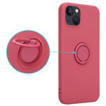 Etui Silicon Ring do Iphone 11 PRO jasno czerwony