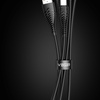 VEGER kabel USB do Typ C 2,4A 2.0 V104 1,2m czarny