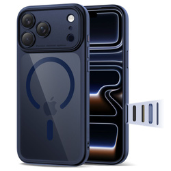 TECH-PROTECT MAGPEAK MAGSAFE CC IPHONE 17 PRO MAX DEEP BLUE/CLEAR