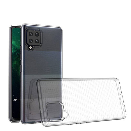 Żelowy pokrowiec etui Ultra Clear 0.5mm Samsung Galaxy A12 przezroczysty