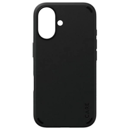 CARE by PanzerGlass Feature Double Defense Case für iPhone 16 – Schwarz
