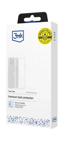 3mk Clear Case for Xiaomi Redmi Note 14 Pro 4G - transparent