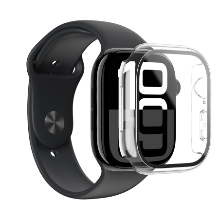 AmazingThing Radix Glass Case für Apple Watch 46 mm, transparent