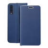 Kabura LUNA Book Carbon do SAMSUNG A50 niebieski