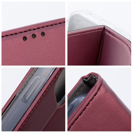Kabura Smart Magneto do XIAOMI REDMI NOTE 13 PRO 5G burgundowy