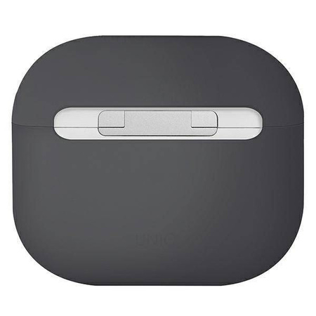UNIQ Hülle Lino AirPods 3. Gen. Silikon grau / aschgrau