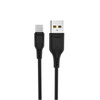 KABEL USB MICRO DENMEN CZARNY 2.4A 1M D01V-B