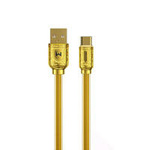 WK Design Sakin Series Schnelllade-/Daten-USB-Kabel – USB Typ C 6A 1m Gold (WDC-161)