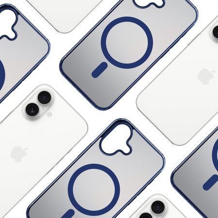 Apple iPhone 17 - 3mk Frosty MagCase Blue