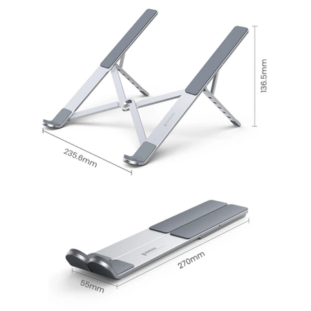 Ugreen verstellbarer Laptopständer Silber (LP451)