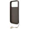 Guess 4G Charms Collection MagSafe Hülle für iPhone 17 Pro Max - Braun
